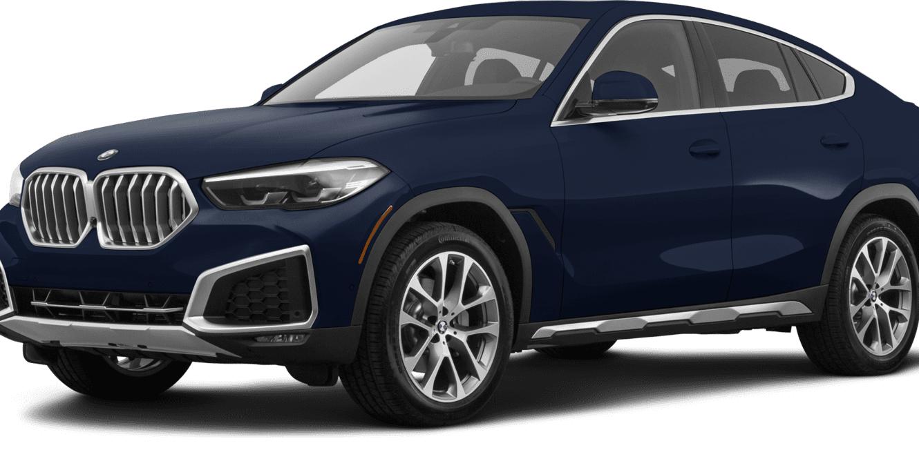 BMW X6 2021 5UXCY6C0XM9E63240 image