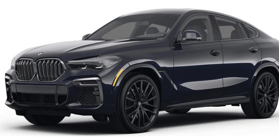 BMW X6 2022 5UXCY6C04N9N33071 image