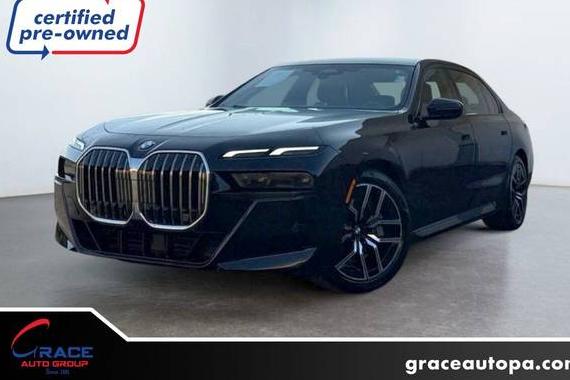 BMW 760I 2023 WBA33EJ08PCL84518 image