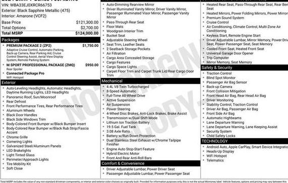 BMW 760I 2024 WBA33EJ0XRCR66753 image
