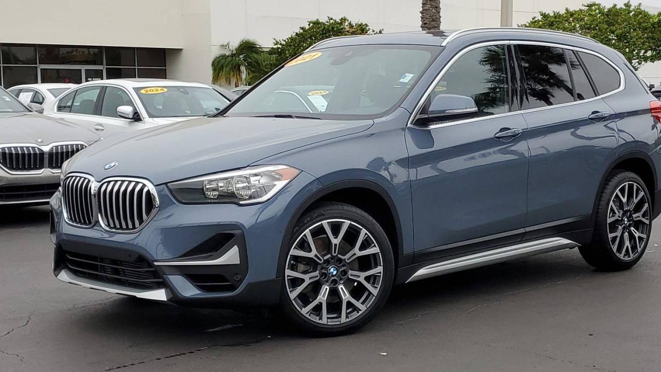 BMW X1 2021 WBXJG7C07M5S69578 image