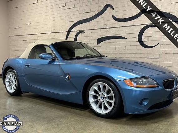 BMW Z4 2003 4USBT33423LS42432 image