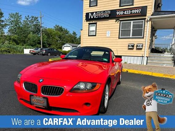 BMW Z4 2003 4USBT33443LS46630 image