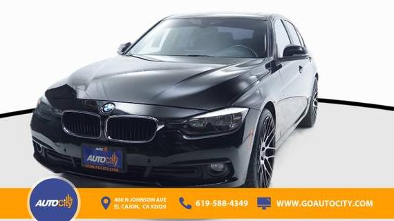 BMW 320I 2016 WBA8E1G59GNT36882 image