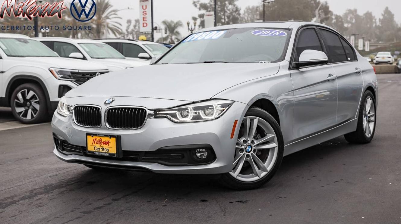 BMW 320I 2018 WBA8E1G52JNU89577 image