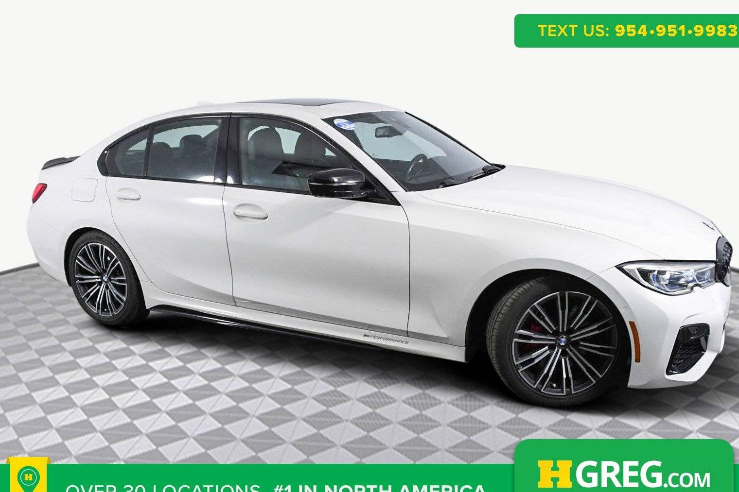 BMW M340I 2021 3MW5U7J00M8B63046 image