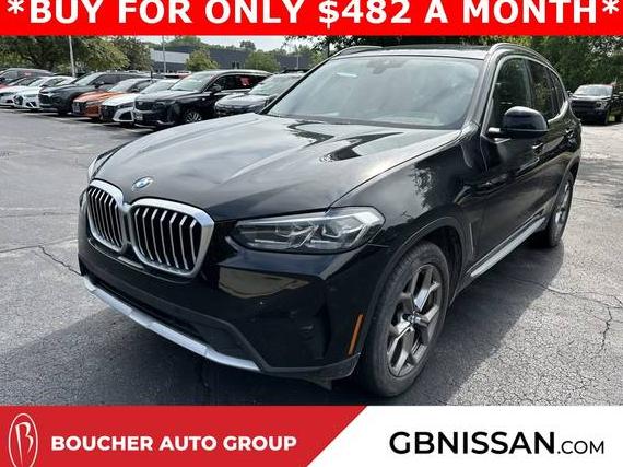 BMW X3 2023 5UX53DP01P9R75332 image