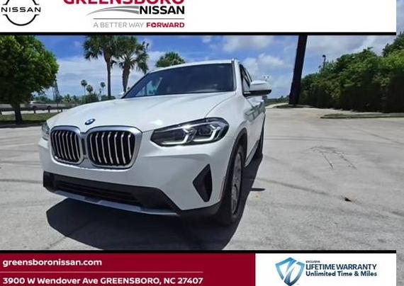 BMW X3 2023 5UX43DP07P9N64884 image