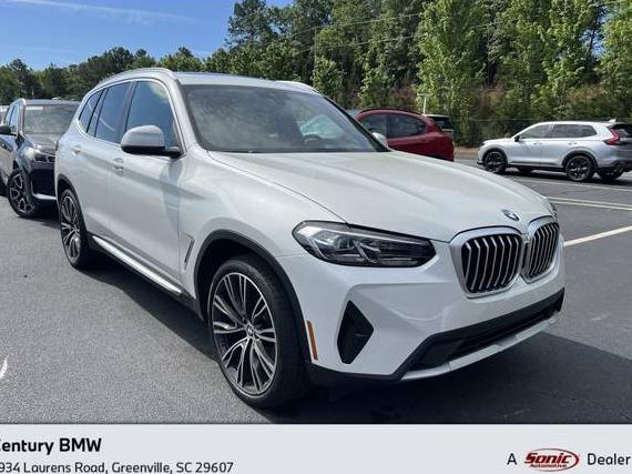 BMW X3 2023 5UX53DP04P9N64409 image