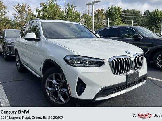 BMW X3 2023 5UX53DP08P9T04644 image