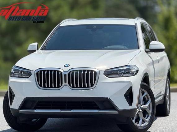 BMW X3 2023 5UX53DP08P9P77637 image