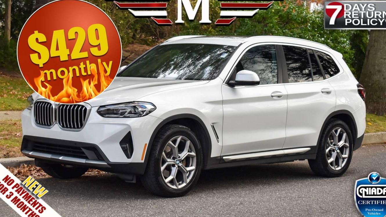 BMW X3 2023 5UX53DP08P9T22755 image