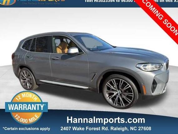 BMW X3 2023 5UX43DP07P9P84347 image