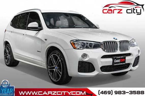 BMW X3 2016 5UXWX7C57G0S16202 image