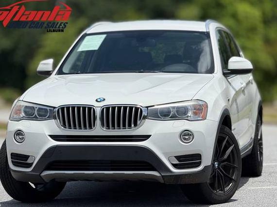 BMW X3 2016 5UXWX9C58G0D86566 image