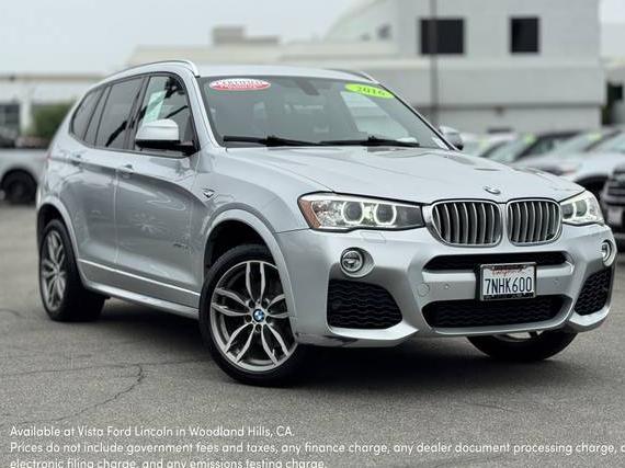BMW X3 2016 5UXWX7C55G0R17384 image