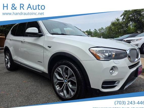 BMW X3 2016 5UXWX9C51G0D85369 image