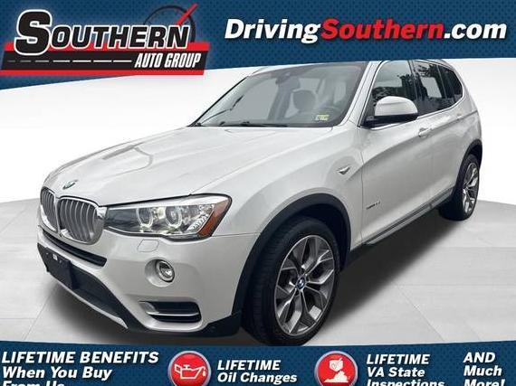BMW X3 2016 5UXWX7C58G0S17276 image