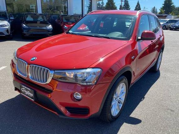 BMW X3 2016 5UXWX9C50G0D87615 image