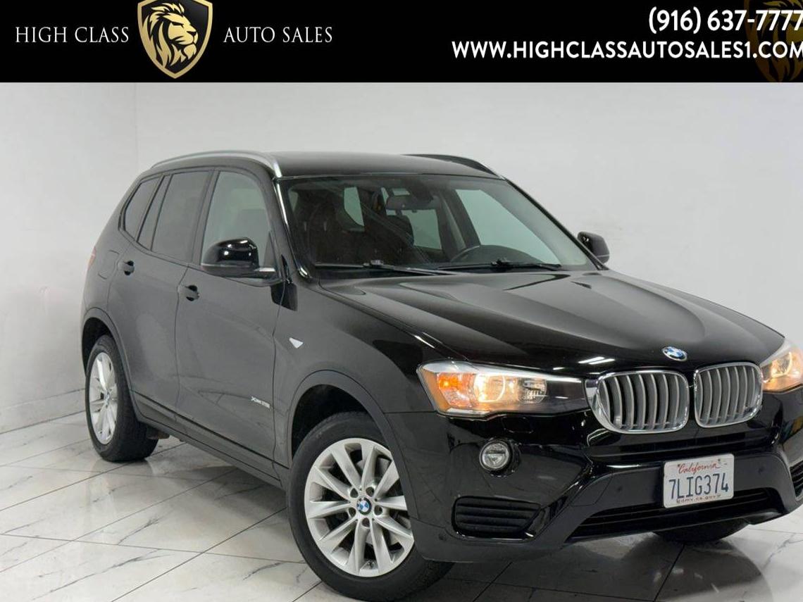 BMW X3 2016 5UXWX9C50G0D63122 image