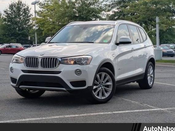BMW X3 2016 5UXWX9C59G0D77486 image