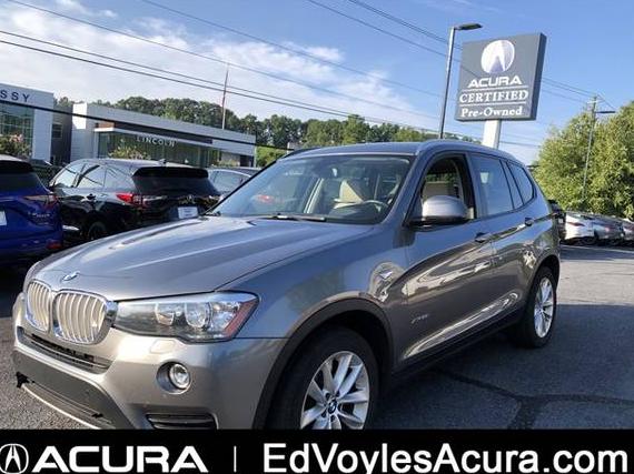 BMW X3 2016 5UXWX9C52G0D79984 image