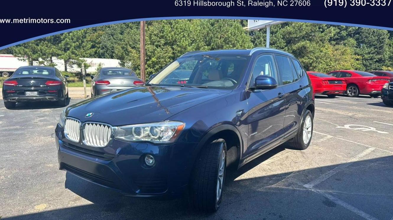 BMW X3 2016 5UXWX9C56G0D94293 image