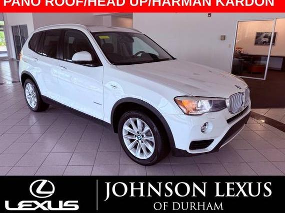 BMW X3 2016 5UXWX9C55G0D85603 image
