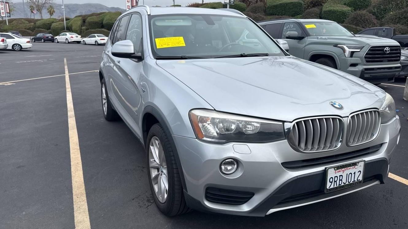 BMW X3 2016 5UXWX9C52G0D70041 image