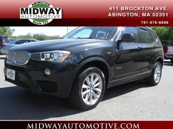 BMW X3 2016 5UXWX9C58G0D78368 image