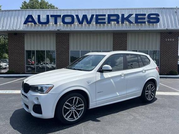 BMW X3 2016 5UXWX7C54G0R18008 image