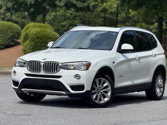 BMW X3 2016 5UXWX9C57G0D69970 image