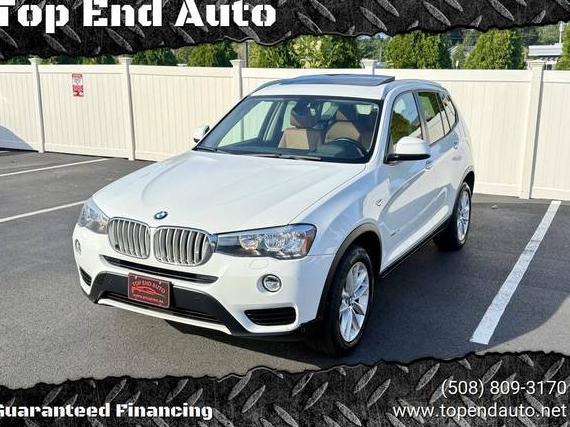 BMW X3 2016 5UXWX9C56G0D67496 image