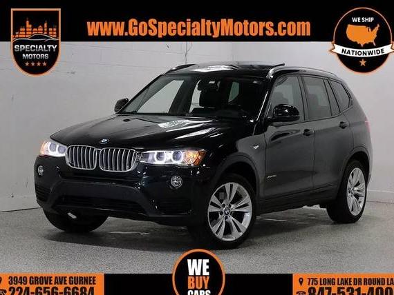 BMW X3 2016 5UXWX9C52G0D77796 image
