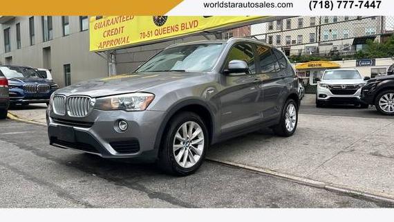BMW X3 2016 5UXWX9C52G0D72730 image