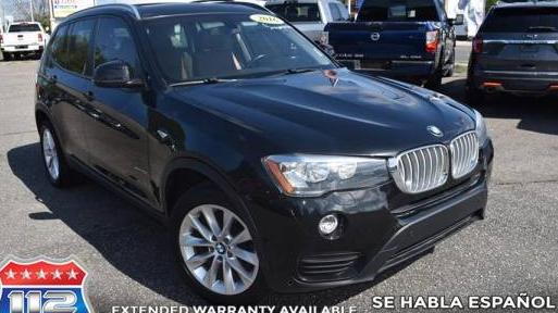 BMW X3 2016 5UXWX9C54G0D82109 image