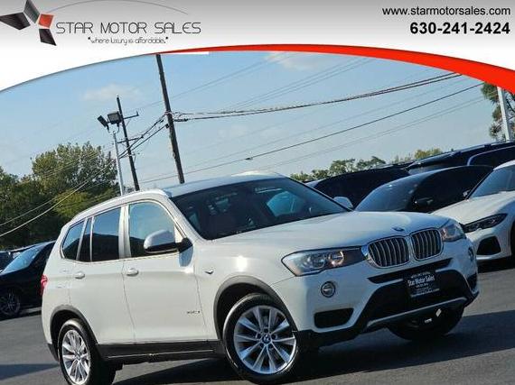 BMW X3 2016 5UXWX9C58G0D87393 image