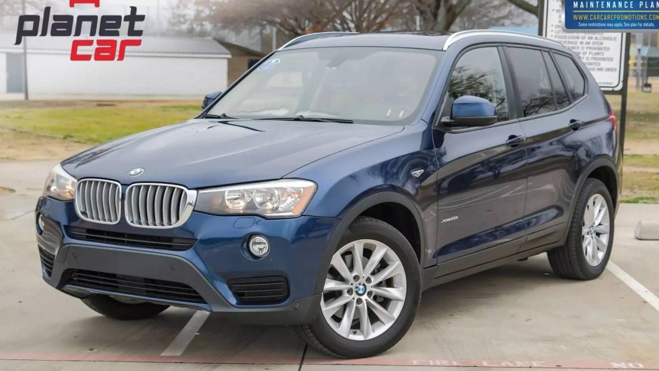 BMW X3 2016 5UXWX9C58G0D85871 image