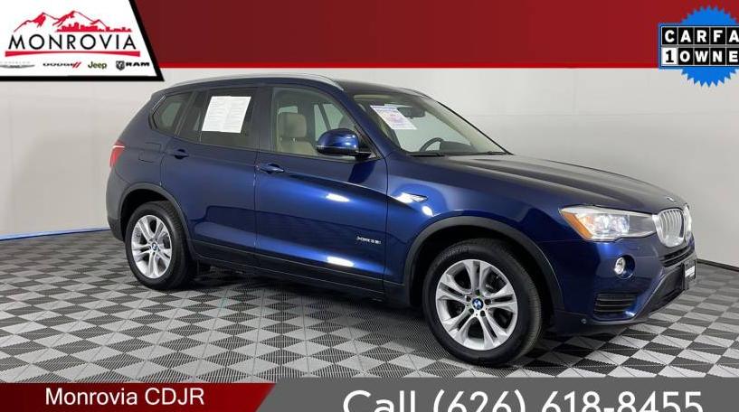 BMW X3 2016 5UXWX7C52G0S17600 image