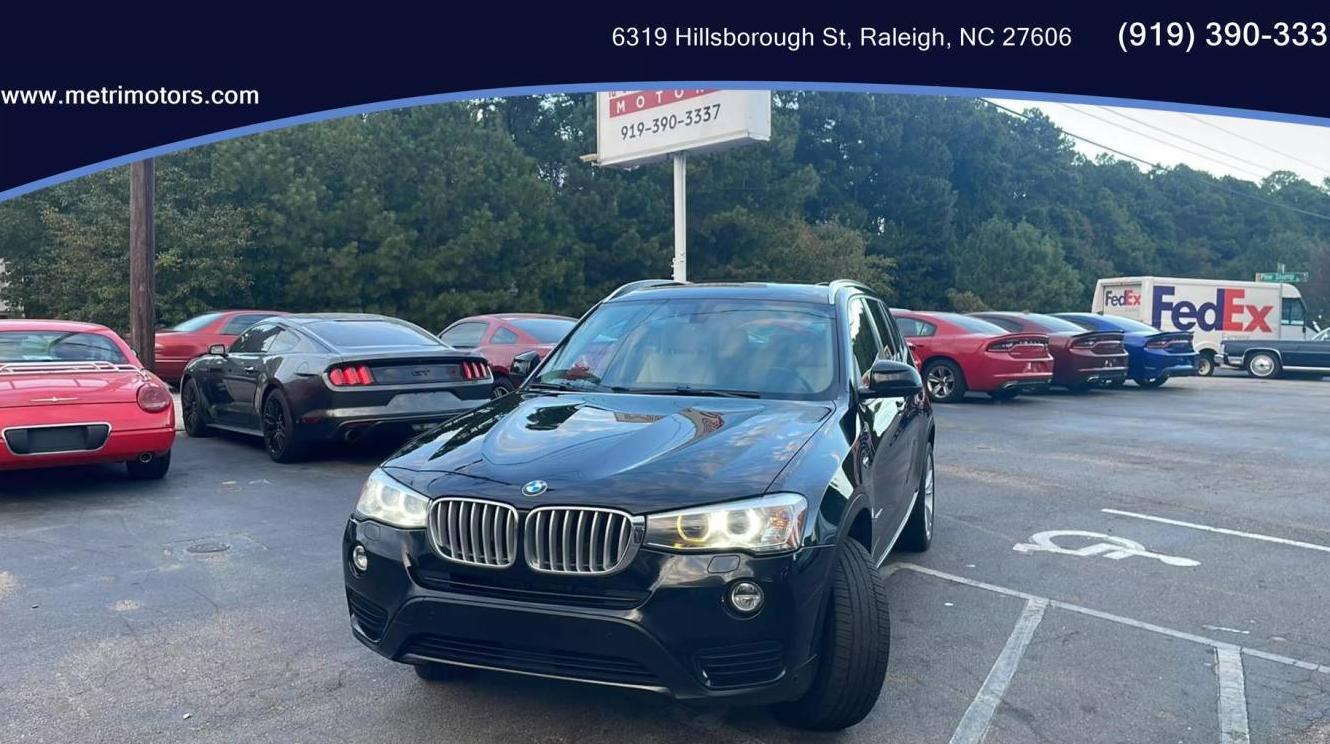 BMW X3 2016 5UXWX9C59G0D81795 image