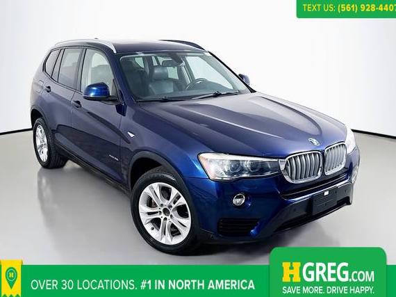 BMW X3 2016 5UXWX7C58G0R18223 image