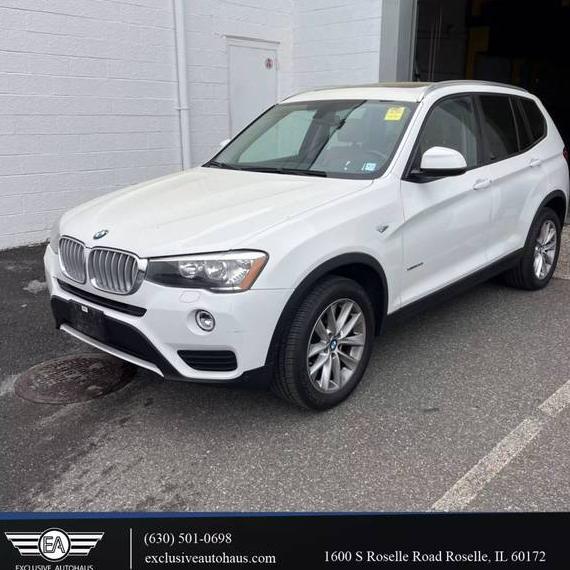 BMW X3 2016 5UXWX9C51G0D83461 image