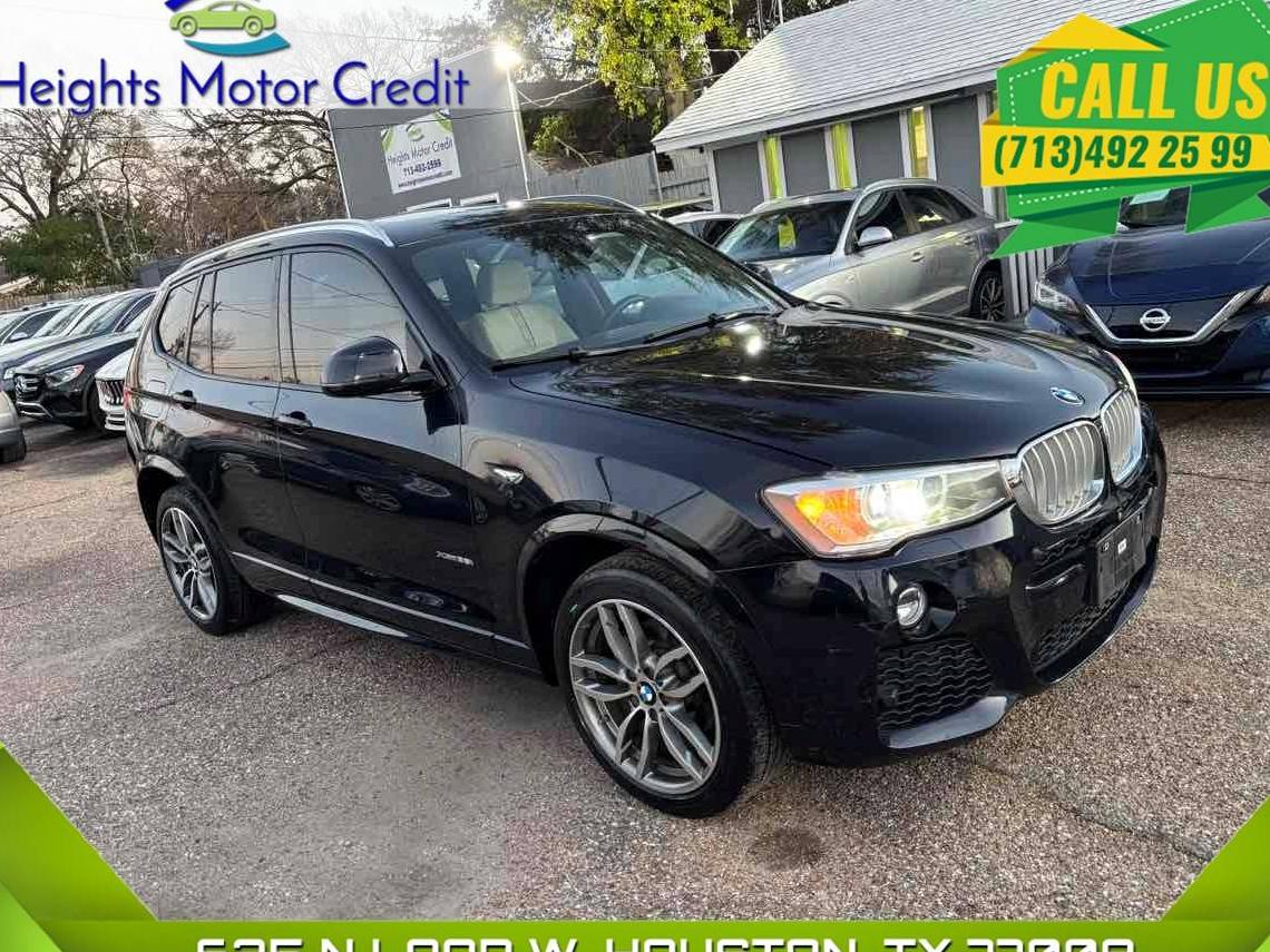 BMW X3 2016 5UXWX7C59G0R18134 image