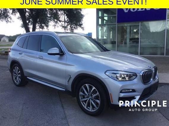 BMW X3 2019 5UXTR7C58KLF33221 image
