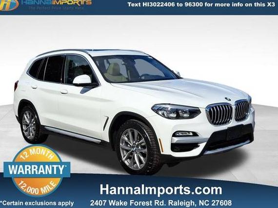 BMW X3 2019 5UXTR7C54KLF36732 image BMW X3 2019 5UXTR7C54KLF36732 image