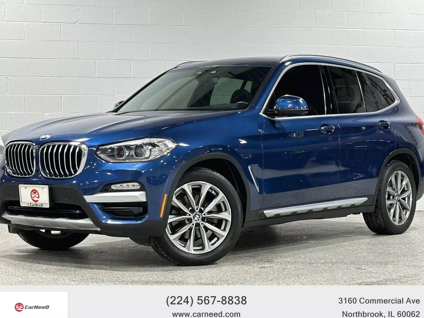 BMW X3 2019 5UXTR9C5XKLE19605 image