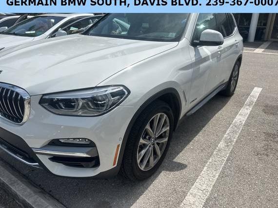 BMW X3 2018 5UXTR9C53JLC72509 image