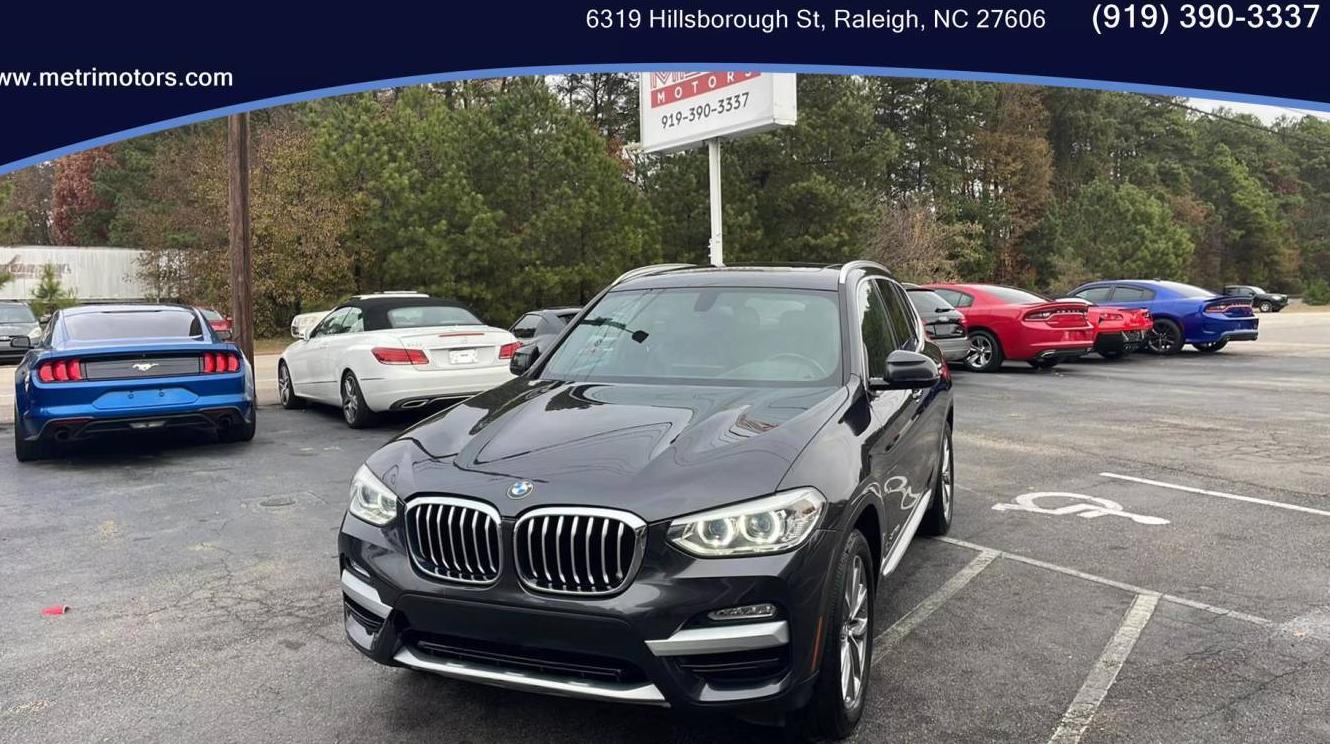 BMW X3 2018 5UXTR9C55JLC73192 image