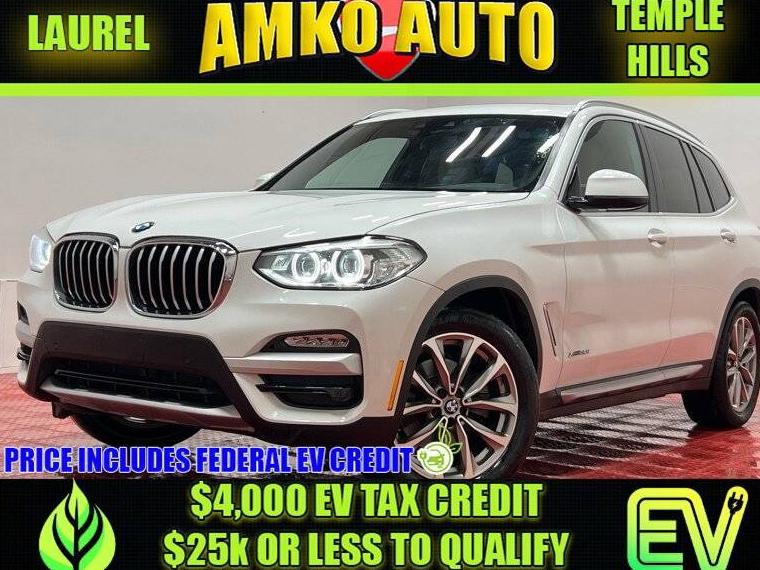 BMW X3 2018 5UXTR9C50JLD62720 image