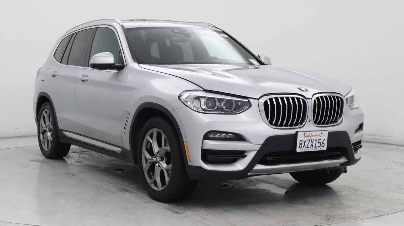 BMW X3 2021 5UXTY3C08M9H28543 image